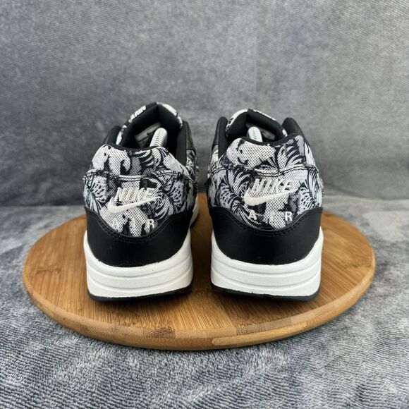 Nike Mens Air Max 1 GPX 684174-001 Black Gray Floral Sneakers Shoes Size 12 - Picture 4 of 9